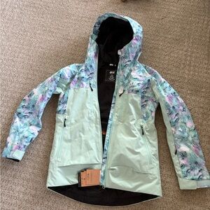 Picture Organic Exa Jacket - Blurry Water Silt Green